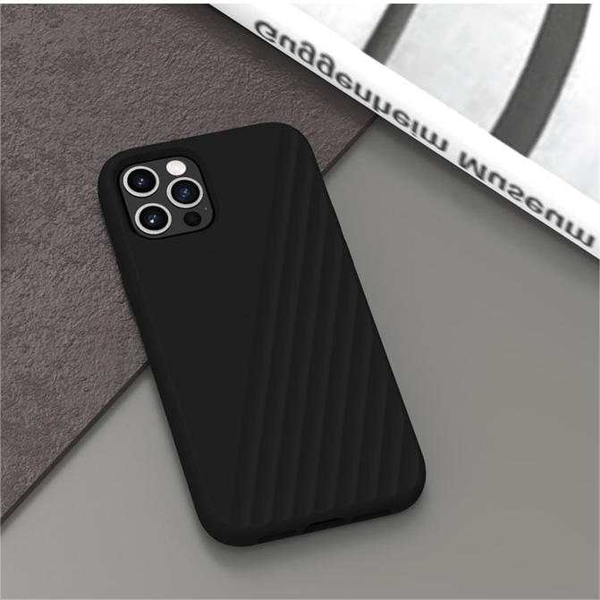 VOKAMO Shockproof Silicone Case For iPhone 12 Pro Max/12 Mini/12/12 Pro,Luxury Liquid Silicone Protective Cover Case - VOKAMO