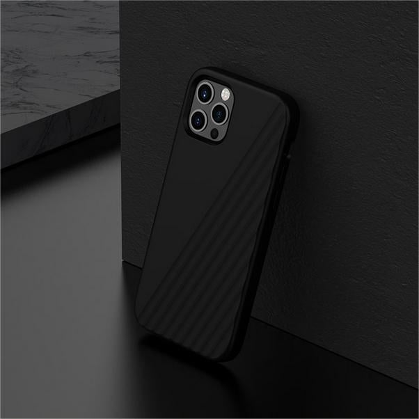 VOKAMO Shockproof Silicone Case For iPhone 12 Pro Max/12 Mini/12/12 Pro,Luxury Liquid Silicone Protective Cover Case - VOKAMO