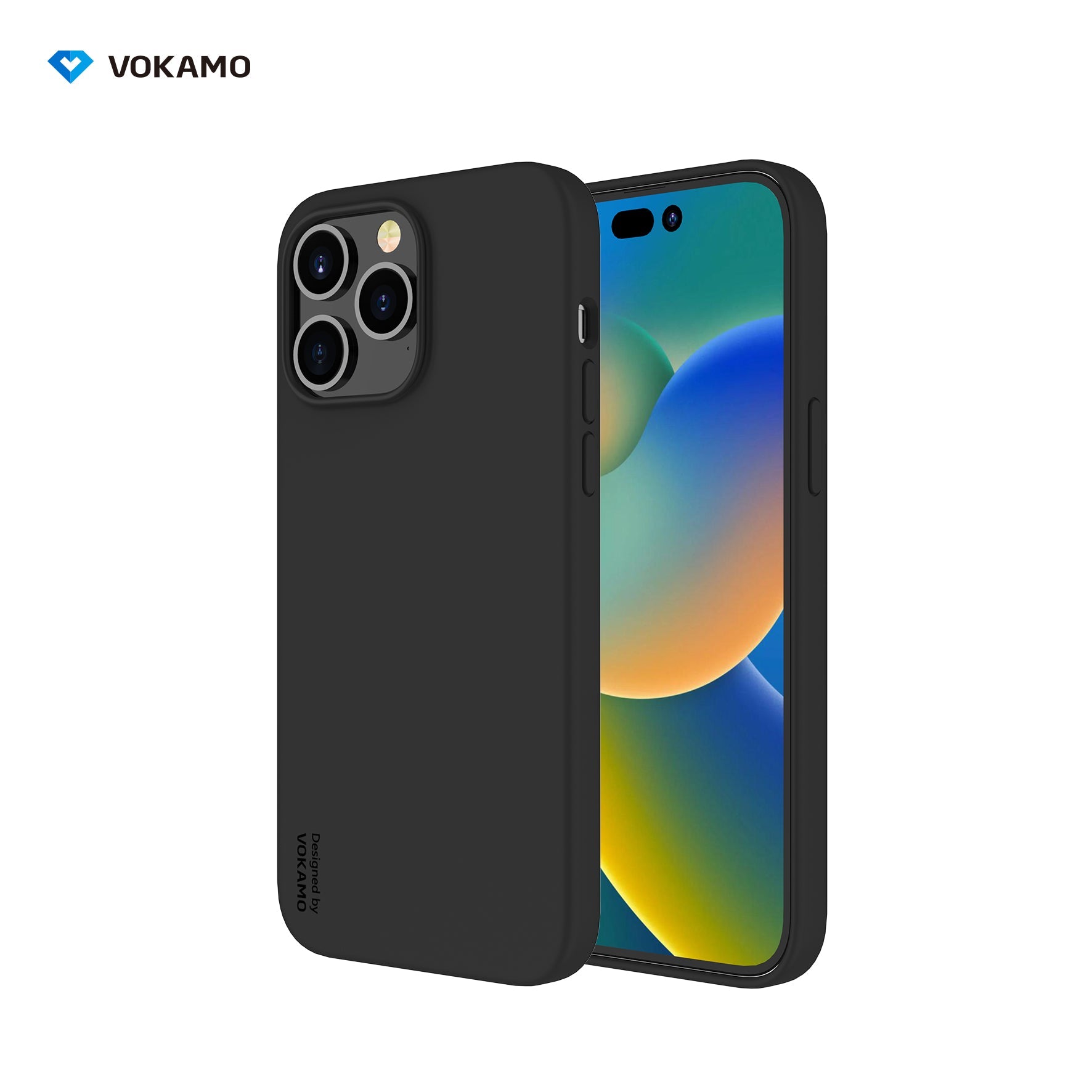 VOKAMO Silicone Case with MagSafe for iPhone 14 Pro Max/14/14 Pro/14 Plus - VOKAMO