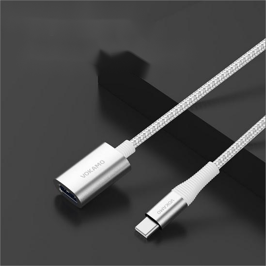 VOKAMO USB - C Adapter,USB - C to USB - A OTG Adapter Cable - VOKAMO